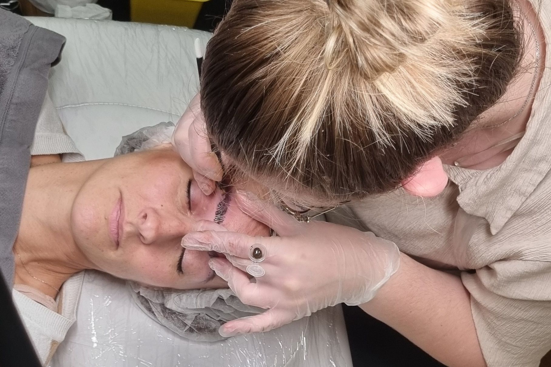 illustration du microblading